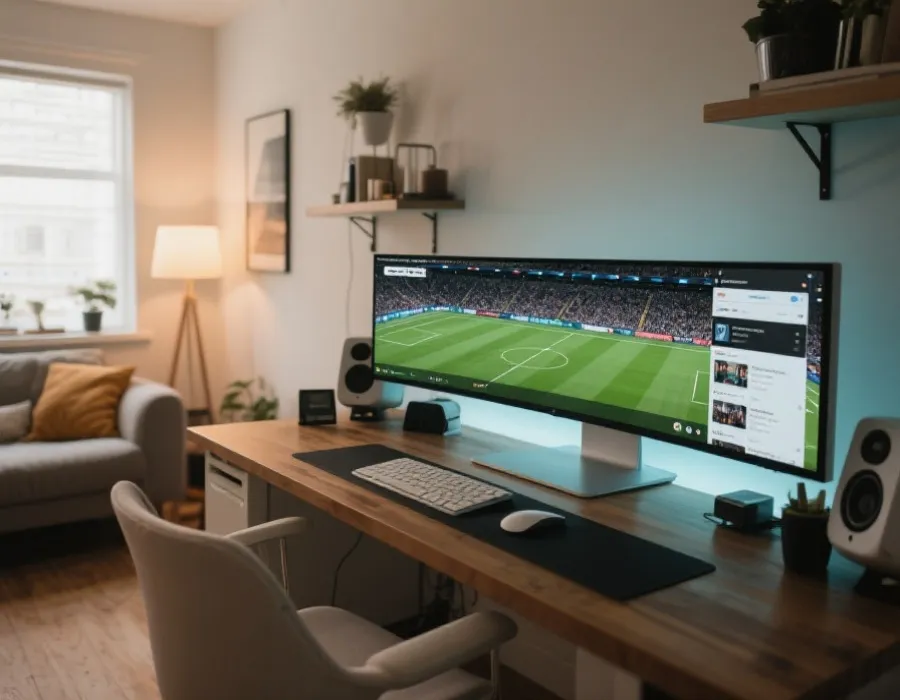 PC端高清赛事直播示意图