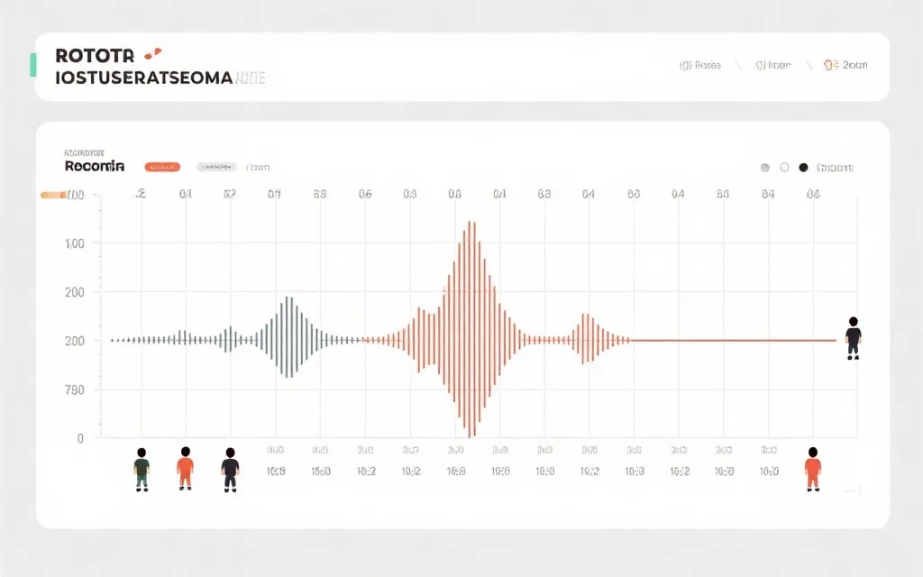 高海拔比赛的节奏波形与换人节点示意图，战术可视化